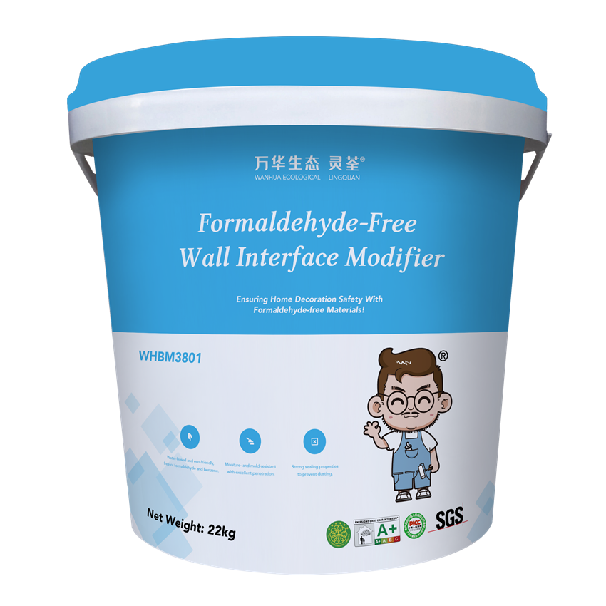 Formaldehyde-Free Wall Interface Modifier
