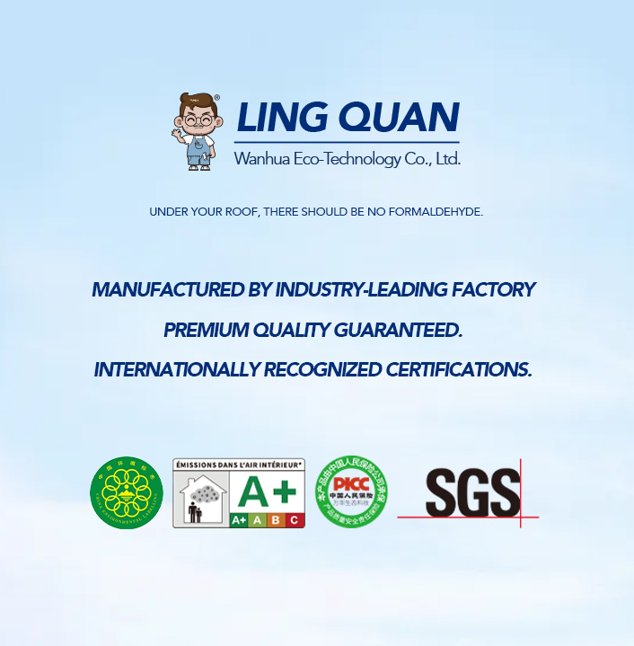 Formaldehyde-Free in Every Material. Safety in Every Home