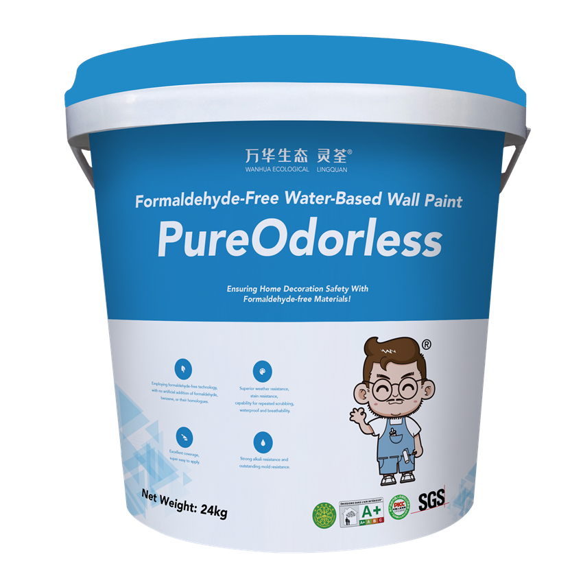 Formaldehyde-Free PureOdorless Wall Paint